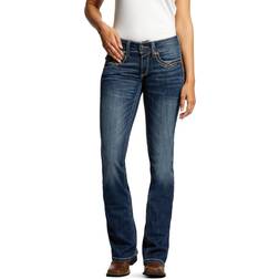 Ariat women's r.e.a.l mid rise entwined bootcut jeans 10025286