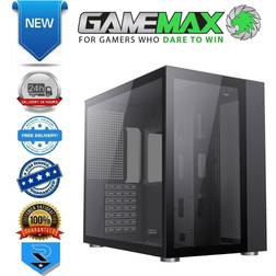 Gamemax Infinity Tempered Glass Mid Tower Case