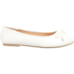 Yours Ballerina Pumps - White