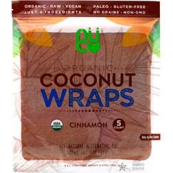 NUCO, Organic Coconut Wraps, Cinnamon, 5 Wraps
