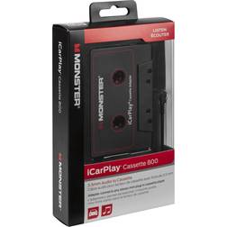 Monster aux cord cassette adapter 800 icarplay for car tape deck, auxiliary