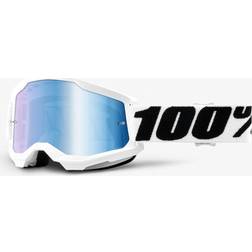 100% Strata II Goggle Moto/MTB Everest Mirror Blue