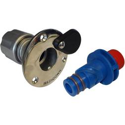 Jabsco Bulkhead Fitting with Adapter Boat Maintenance at West Marine