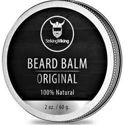 Unscented beard balm styles, strengthens & softens beards and mustaches