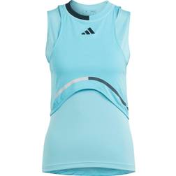 adidas Heat.rdy Match Sleeveless T-shirt Blue Woman