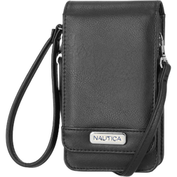 Nautica Catalina Vegan Leather RFID Crossbody Bag - Black