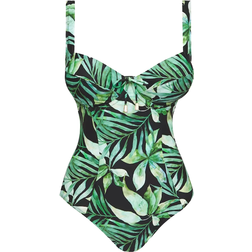 Panache Bali Balcony Wired Swimsuit - Palm Print
