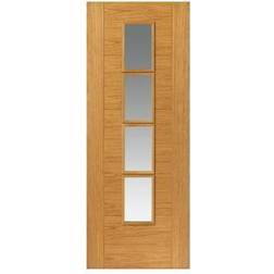 JB Kind Oak Bela Prefinished Glazed Interior Door (x)