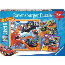 Ravensburger Hot Wheels 3x49 Pieces