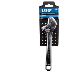 Laser 4922 Spanner 200mm Vanadium Adjustable Wrench