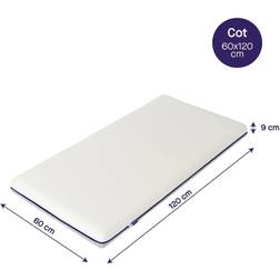 Clevamama Baby and Toddler Support Mattress for Cot to Ensure the Correct Alignment of the Spine, Multilayer Structure