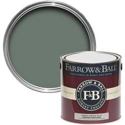 Farrow & Ball Modern Smoke No.47 Matt Emulsion Wall Paint, Ceiling Paint Green 2.5L