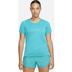 Nike Dri-Fit Fast Running Shirts Women Turquoise