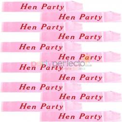 Henbrandt Pink Sash "Hen Party" Single