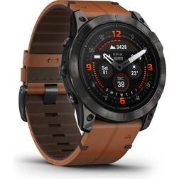 Garmin Epix Pro (Gen 2) 51mm Sapphire Edition with Leather Band
