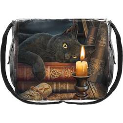 Nemesis Now Witching Hour Black Cat Messenger Bag 26cm High