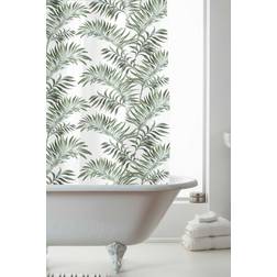 Country Club Shower Curtain Palm Leaf