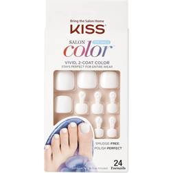 Kiss Salon Color Toenails This Classic