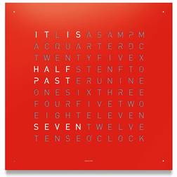 Qlocktwo Classic Red Pepper 45cm Wall Clock