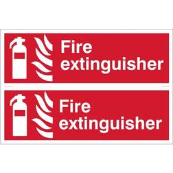 Draper SS30 2 Extinguisher' Fire Equipment Sign