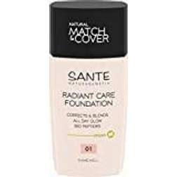 SANTE Radiant Care Foundation 01 Warm Ivory