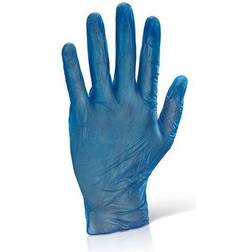 Click VDGBL Vinyl Disposable Gloves Blue Box of 1000