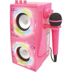 Lexibook Barbie Trendy Portable Mic Lights