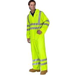 Click PUC471SYXXL Hi Vis Yellow Breathable Coverall EN471