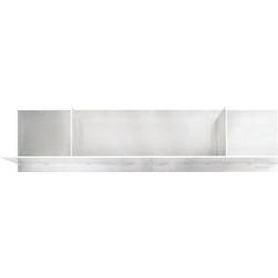 Frama Rivet L Silver Wall Shelf 119cm