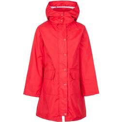 Trespass Girls' Waterproof Jacket Drizzling Red 11/12