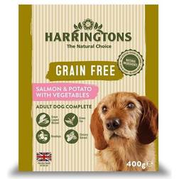 Harringtons Complete Grain-Free Adult Wet Dog Food Salmon & Potato with Vegetables