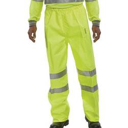 BSeen High Visibility Trousers Yellow NWT4302-XXL