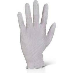 Click 2000 Latex Work Gloves Powder Free 19.5in Collar White