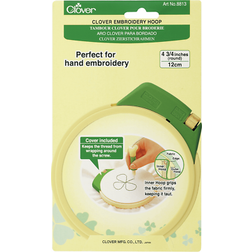 Clover Plastic Embroidery Stitching Hoop 4.75"