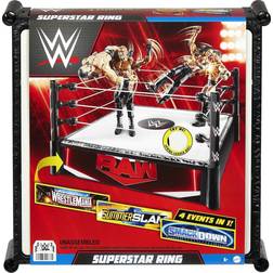 Mattel WWE Superstar Ring with Spring Loaded Mat