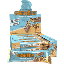 Grenade Chocolate Chip Cookie Dough Protein Bar 60g 12 pcs