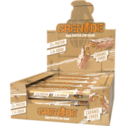 Grenade Caramel Chaos Protein Bars 60g 12 pcs