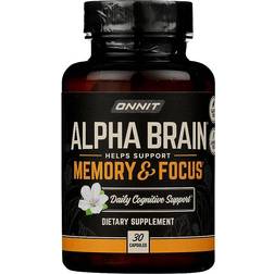 Onnit Alpha Brain Premium Nootropic 30 pcs