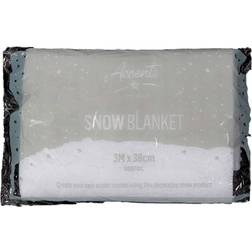 Premier 3m 38cm Christmas Fake Snow Scene Drape Material Decoration