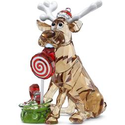 Swarovski Christmas Holiday Cheers Dulcis Reindeer Figurine