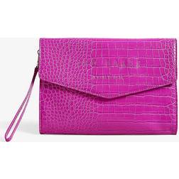 Ted Baker Crocey Pouch Pink