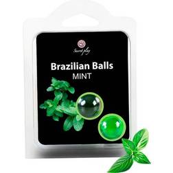 Secret Play Brazilian Balls Mint Flavor X2