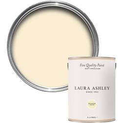 Laura Ashley Matt Emulsion Primrose Wall Paint White
