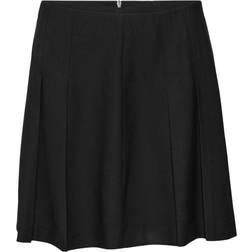 Vero Moda Marit Mid Waist Mini Skirt - Black