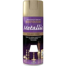 Rust-Oleum Metallic Metal Paint Elegant Gold 0.4L