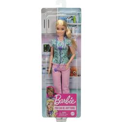 Mattel Barbie Nurse Blonde Doll GTW39