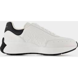 Alexander McQueen Sprint Runner Sneakers white_black