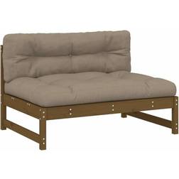 vidaXL Middle Honey Modular Sofa