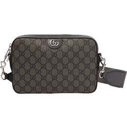 Gucci Ophidia GG Canvas Messenger Bag - Black