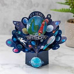 Second Nature Pop Ups ‘Birthday Space’ 3D Card